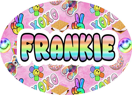 Cling It Reusable Stickers - XOXO Design by Namedrops