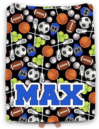 Personalized Comforters by Namedrops - Assorted Sports