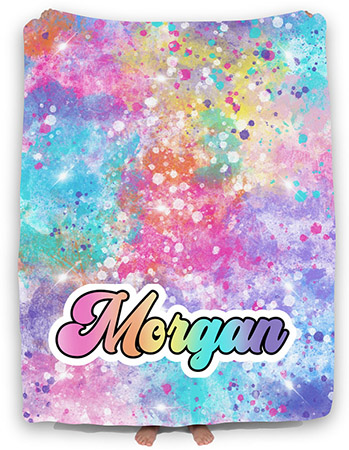 Personalized Comforters by Namedrops - Rainbow Cloud