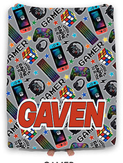 Personalized Comforters by Namedrops - Gamer