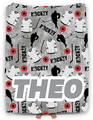 Personalized Comforters by Namedrops - Hockey Multi Sport