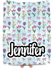 Personalized Comforters by Namedrops - Wildflower
