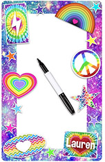 Personalized Dry Erase Boards by Namedrops - Burst