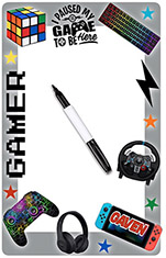 Personalized Dry Erase Boards by Namedrops - Gamer
