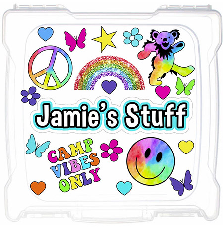 Large DIY Storage Boxes by Namedrops - Camp Vibes