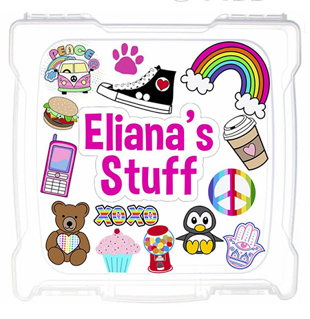 Large DIY Storage Boxes by Namedrops - Groovy