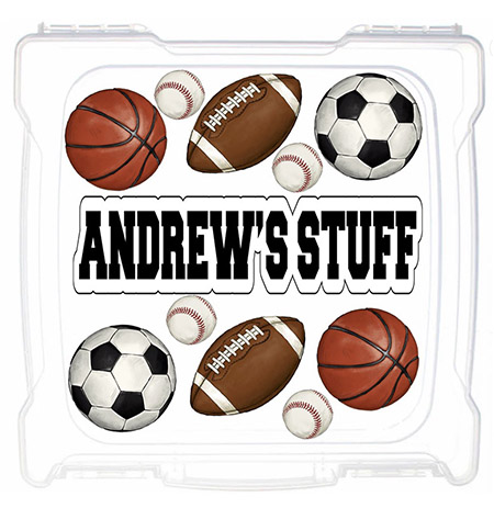 Large DIY Storage Boxes by Namedrops - Square sport