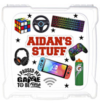 Large DIY Storage Boxes by Namedrops - Gaming