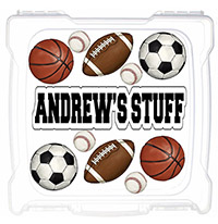 Large DIY Storage Boxes by Namedrops - Square sport