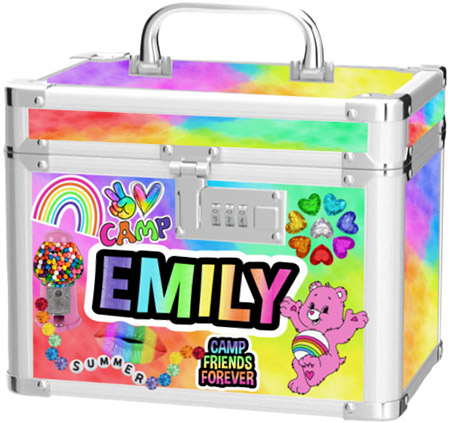 Lock Boxes - Camp Friends Forever Pre-Set Design by Namedrops