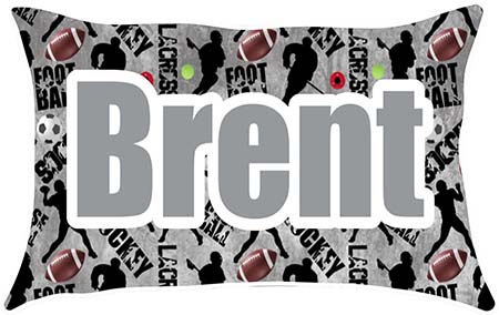 Personalized 20" x 30" Pillowcases by Namedrops - All Sport Multi-Sport