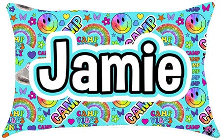 Personalized 20" x 30" Pillowcases by Namedrops - Camp Vibes