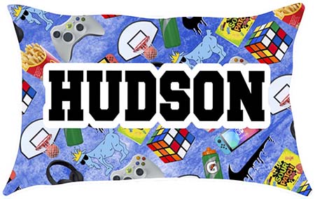 Personalized 20" x 30" Pillowcases by Namedrops - Game Time