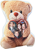 Teddy Bear Photo Pillow by Namedrops