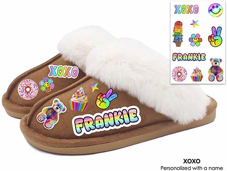 Personalized Slippers by Namedrops - XOXO