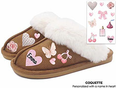 Personalized Slippers by Namedrops - Coquette