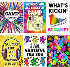 Folded Camp Note Cards by Namderops - Groovy Pack