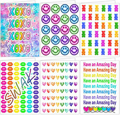 Folded Camp Note Cards by Namderops - Rainbow Pack
