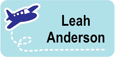 Laundry Safe Clothing Labels by Camp Stuff (Airplane) Laundry Safe Clothing Labels by Camp Stuff (Airplane)