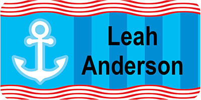 Laundry Safe Clothing Labels by Camp Stuff (Nautical) Laundry Safe Clothing Labels by Camp Stuff (Nautical)