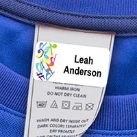 Laundry Safe Clothing Labels by Camp Stuff (Musical2)