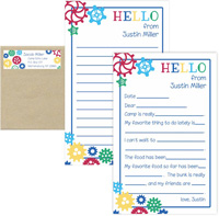 Camp Notepad & Label Sets by Three Bees (Primary Gears)