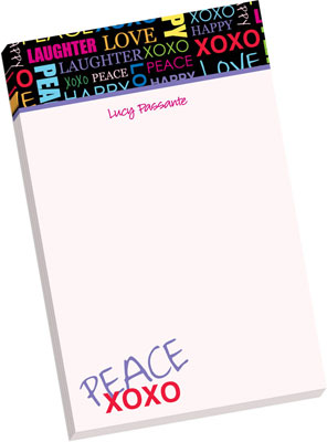 Notepads by iDesign - Cool Type Black (Normal by iDesign - Camp) Notepads by iDesign - Cool Type Black (Normal by iDesign - Camp)