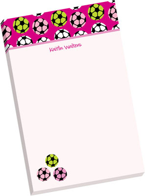 Notepads by iDesign - Soccer Girls (Normal by iDesign - Camp)