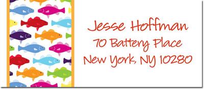 Address Labels by iDesign - Rainbow Fish (Camp) Address Labels by iDesign - Rainbow Fish (Camp)