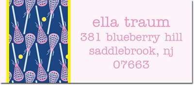 Address Labels by iDesign - Lacrosse Girls (Camp)