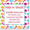Keep In Touch Cards by iDesign - Whales & Lobsters (Camp)