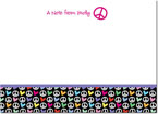 Note Cards by iDesign - Peace & Love Rainbow (Camp)