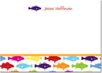 Note Cards by iDesign - Rainbow Fish (Camp)