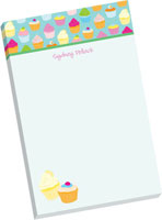Notepads by iDesign - Cupcakes Turquoise (Normal by iDesign - Camp)