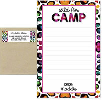 Camp Notepad & Label Sets by iDesign (Cheetah)