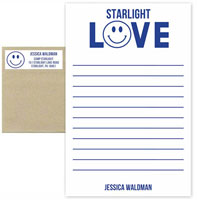 Camp Notepad & Label Sets by iDesign (Smiley Camp Love)