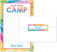 Camp Notepad & Label Sets by iDesign (Tie Dye Pink)