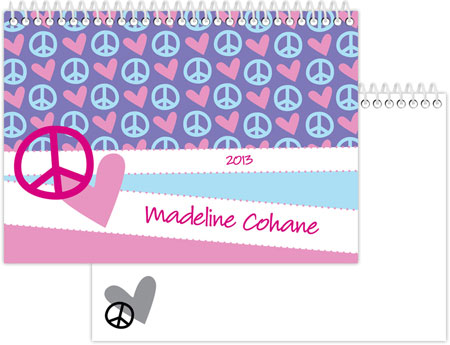 Memory Books by iDesign - Peace & Hearts (Camp) Memory Books by iDesign - Peace & Hearts (Camp)