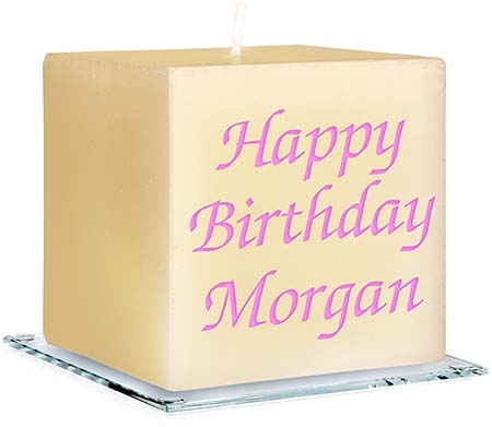 Malibu Personalized Candles by Embossed Graphics Malibu Personalized Candles by Embossed Graphics