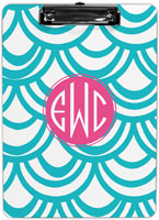 Dabney Lee Personalized Wood Clipboards - Seashells