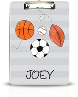 Personalized Clipboards by Kelly Hughes Designs (Sports Fan)