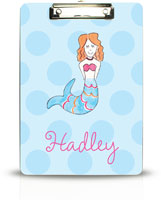 Personalized Clipboards by Kelly Hughes Designs (Mermaid)