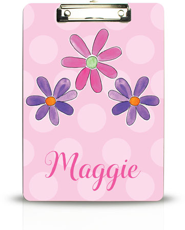 Personalized Clipboards by Kelly Hughes Designs (Flower Power) Personalized Clipboards by Kelly Hughes Designs (Flower Power)
