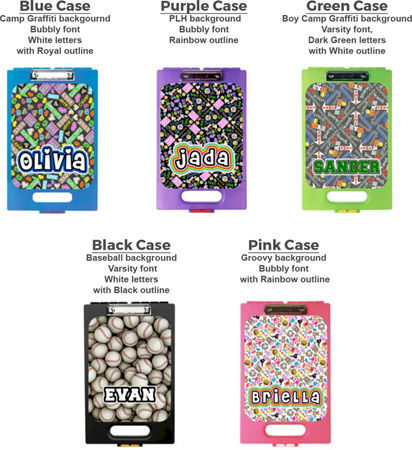 Personalized Clipboard Cases Personalized Clipboard Cases