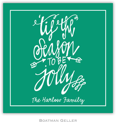 Personalized Coasters by Boatman Geller (Tis the Season) Personalized Coasters by Boatman Geller (Tis the Season)