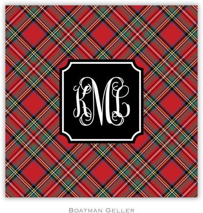 Personalized Coasters by Boatman Geller (Plaid Red Preset) Personalized Coasters by Boatman Geller (Plaid Red Preset)