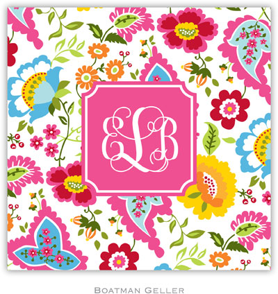Personalized Coasters by Boatman Geller (Bright Floral Preset) Personalized Coasters by Boatman Geller (Bright Floral Preset)