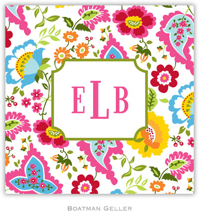 Personalized Coasters by Boatman Geller (Bright Floral) Personalized Coasters by Boatman Geller (Bright Floral)