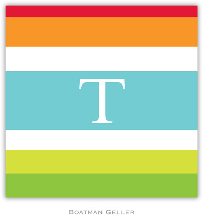 Personalized Coasters by Boatman Geller (Espadrille Bright) Personalized Coasters by Boatman Geller (Espadrille Bright)