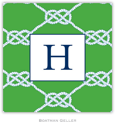 Personalized Coasters by Boatman Geller (Nautical Knot Kelly) Personalized Coasters by Boatman Geller (Nautical Knot Kelly)